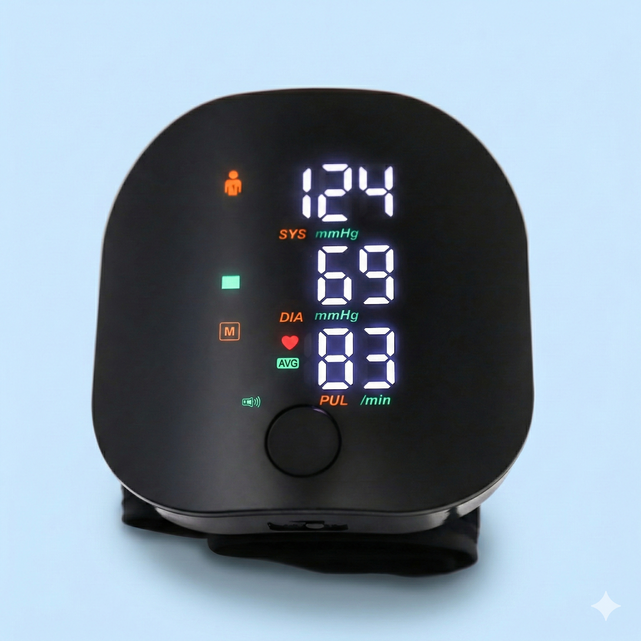 Tensiómetro muñeca portátil y digital